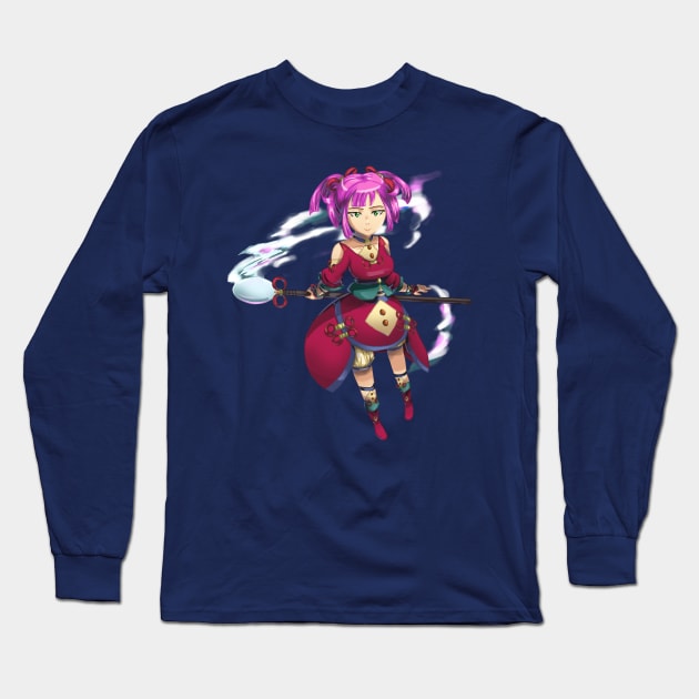 Eilika Video Games Long Sleeve T-Shirt by Dearly Mu